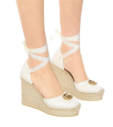 scarpe donna zeppa gucci|Espadrillas di Gucci: collezione donna .